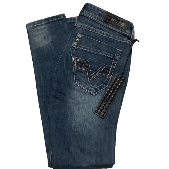NWT Womens AFFLICTION Raquel Denim Jeans sz 28 - Picture 2 of 9